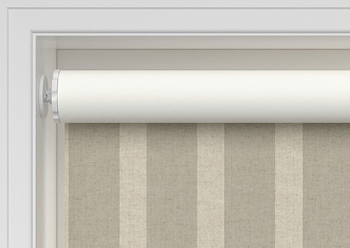 Emily Bond Parasol Stripe, Taupe - Twist&Fit Roller Blind - Image 9